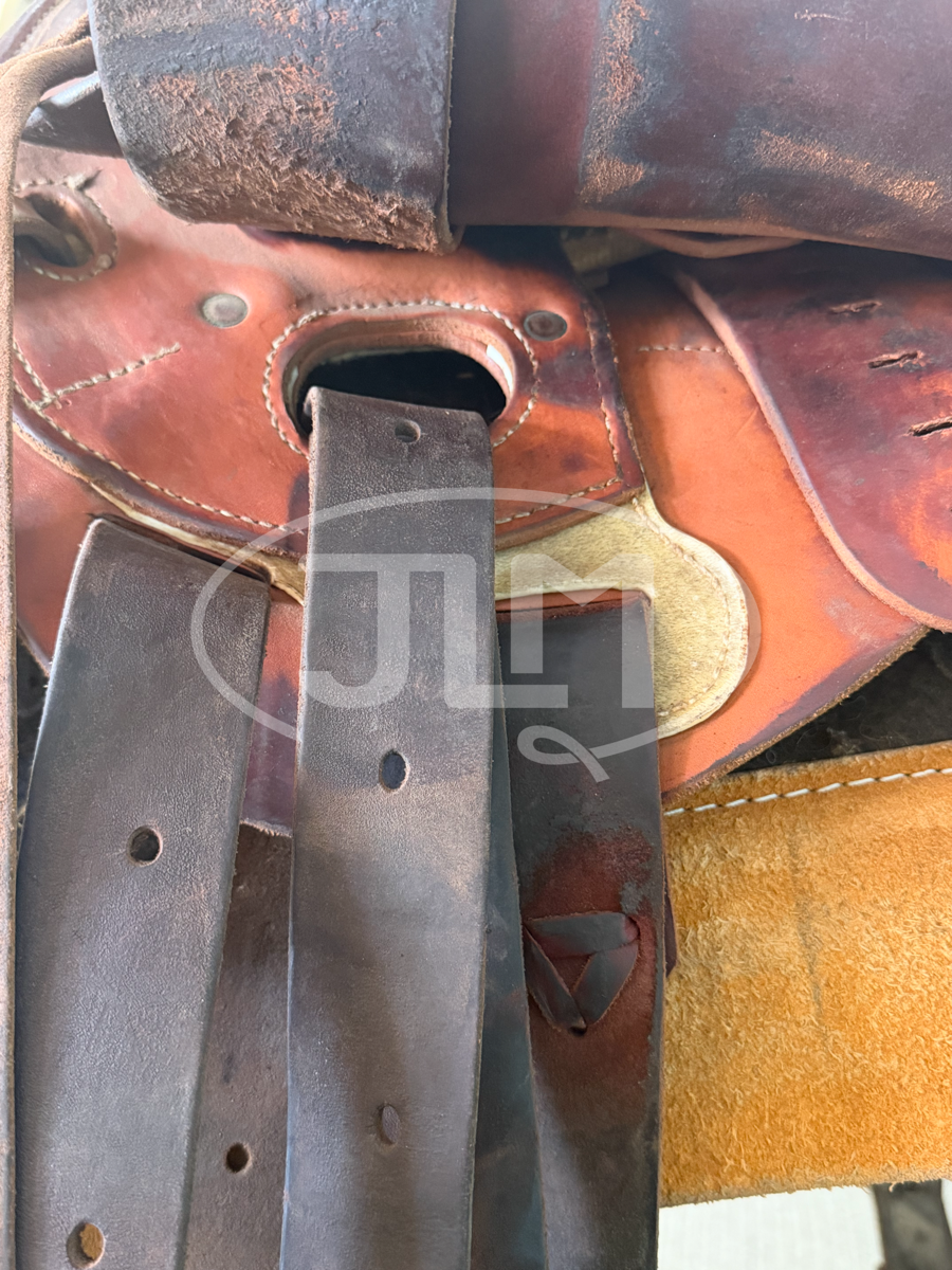 14.5" John Fallis Balanced Ride Ranch Saddle 3448