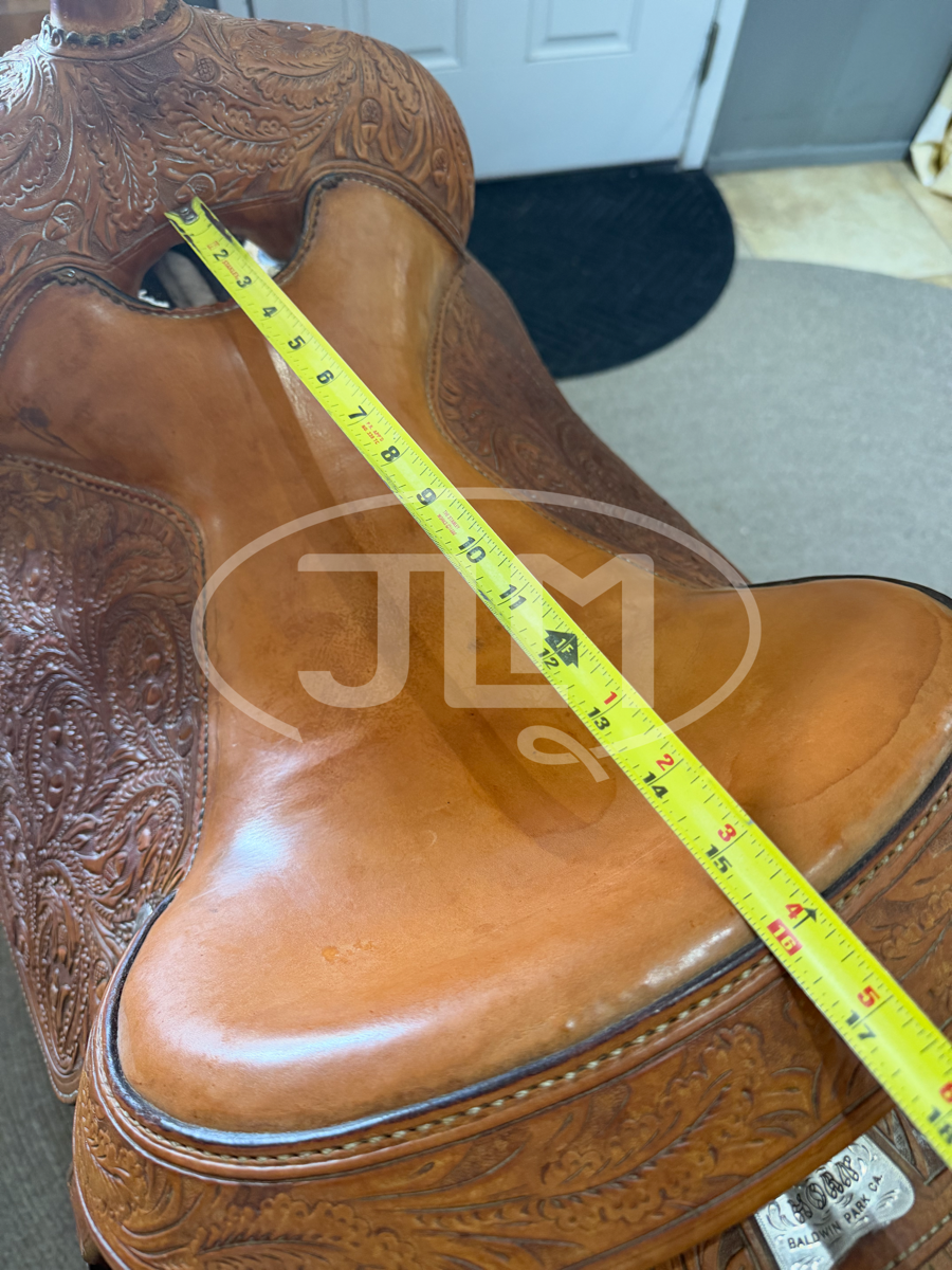 15" Broken Horn Western Saddle