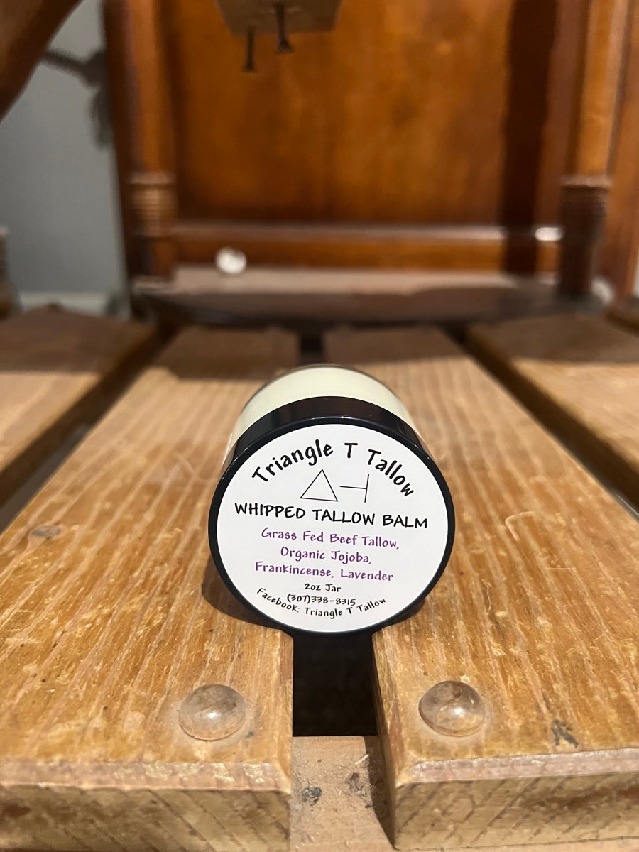 Whipped Tallow Balm by Triangle T Tallow