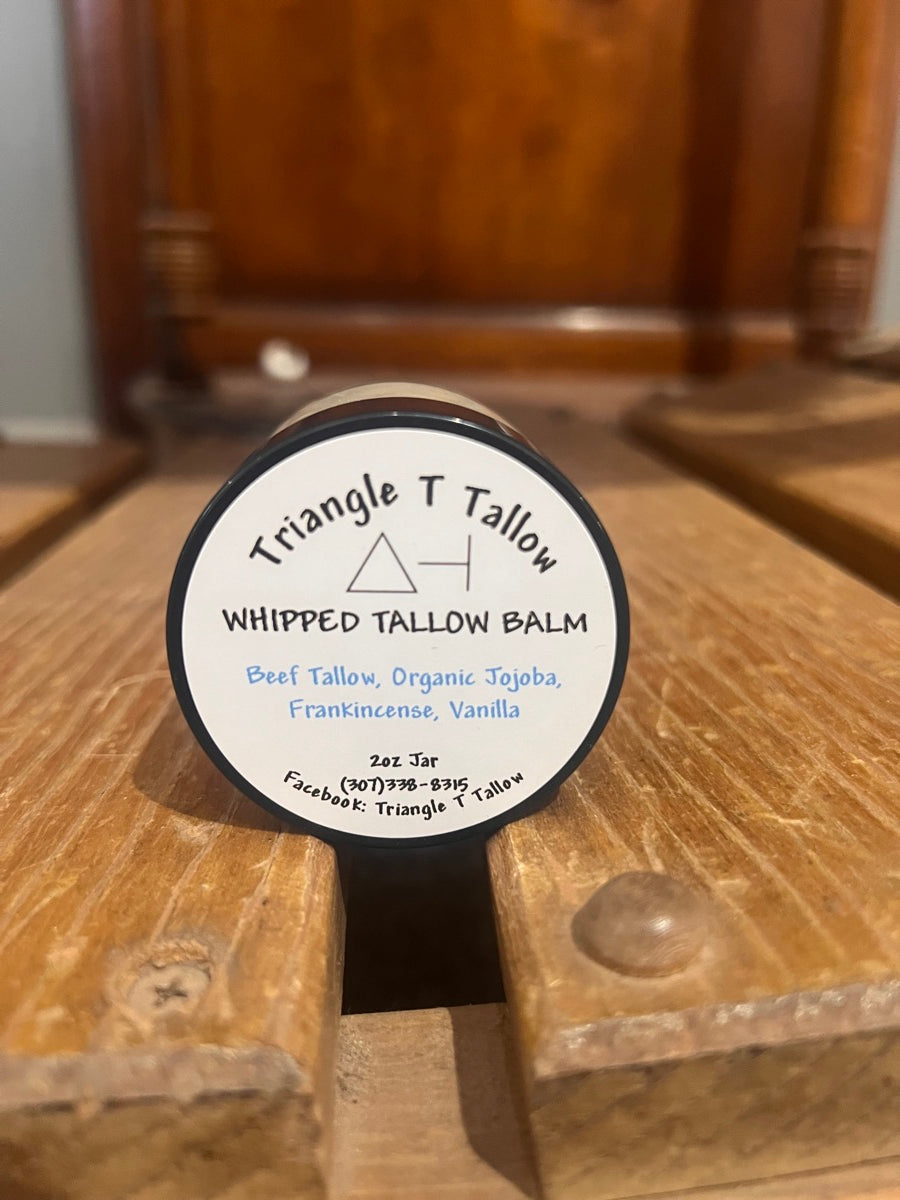 Whipped Tallow Balm by Triangle T Tallow