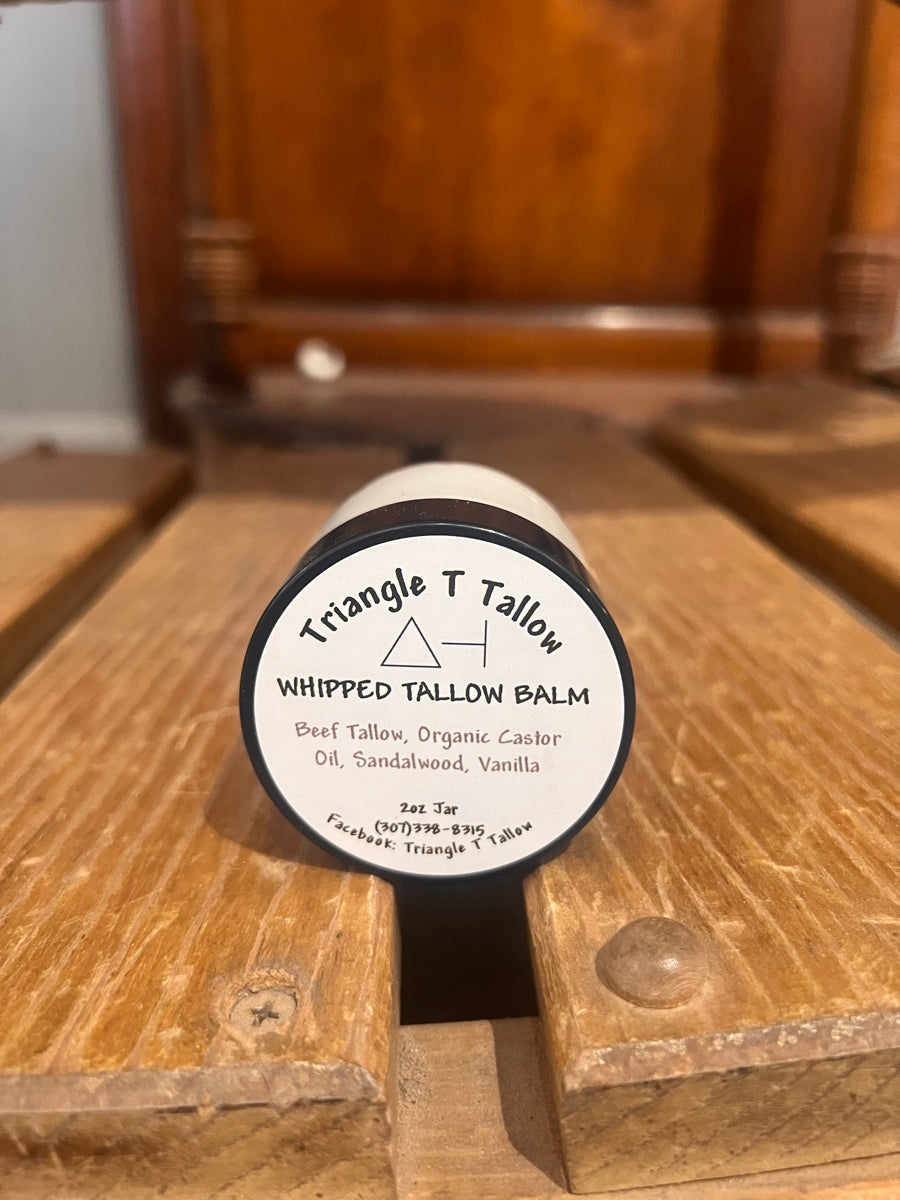 Whipped Tallow Balm by Triangle T Tallow
