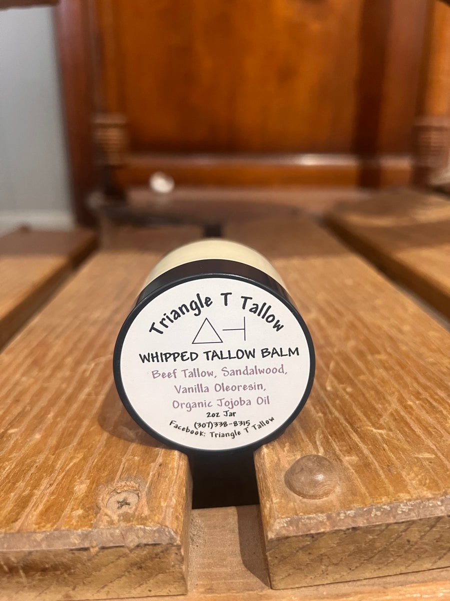 Whipped Tallow Balm by Triangle T Tallow