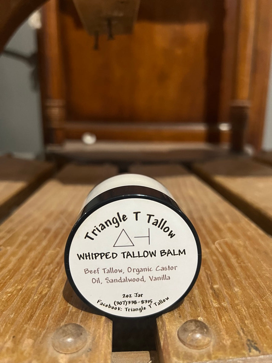Whipped Tallow Balm by Triangle T Tallow