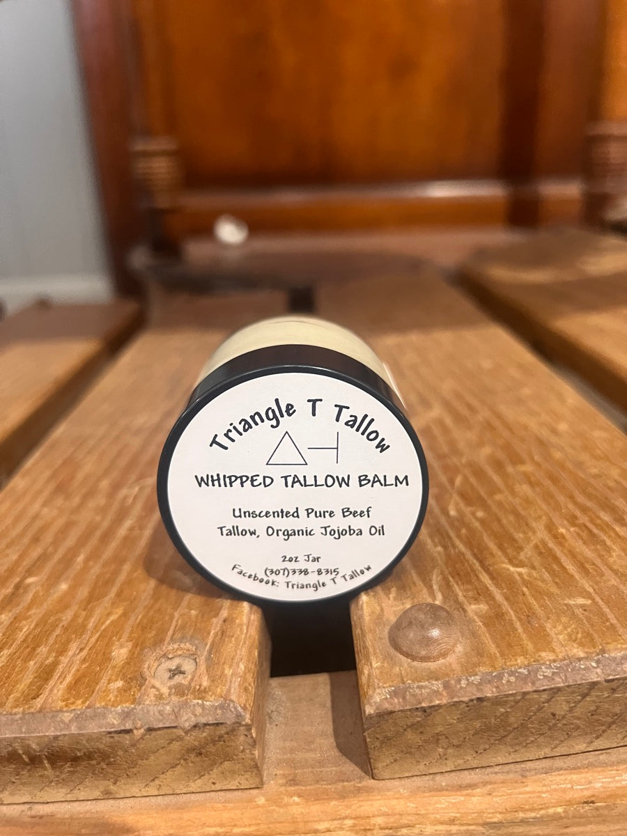 Whipped Tallow Balm by Triangle T Tallow