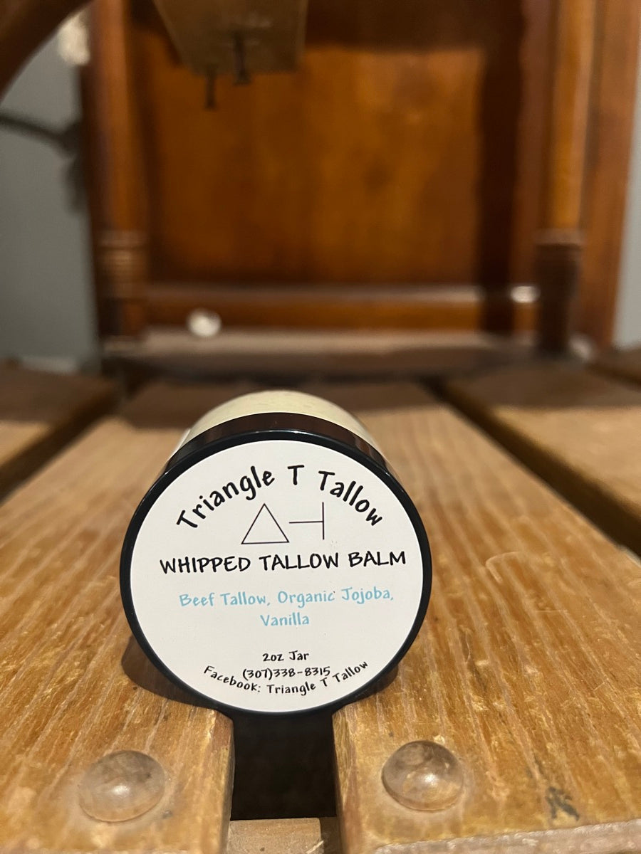 Whipped Tallow Balm by Triangle T Tallow
