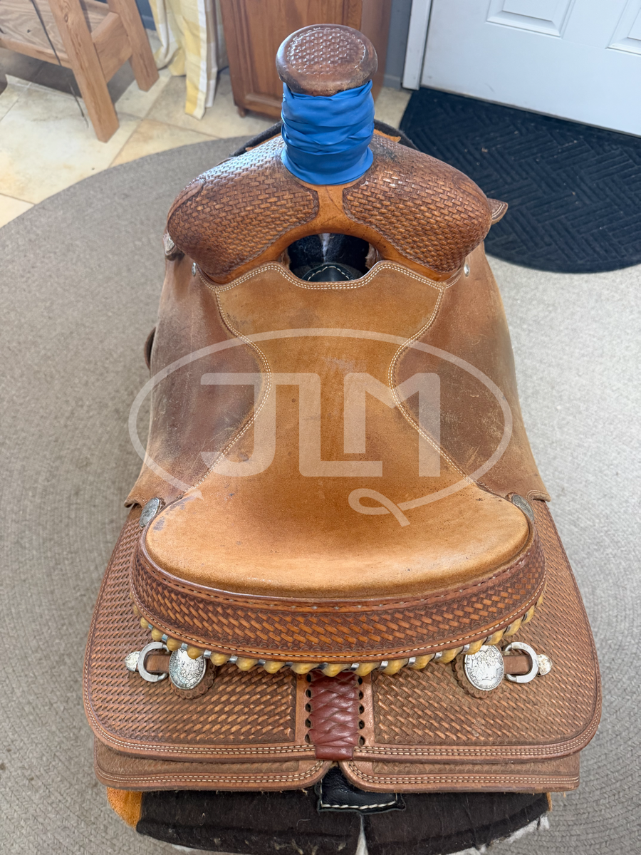 14.5" ROPRO Upfront Custom Team Roping Saddle