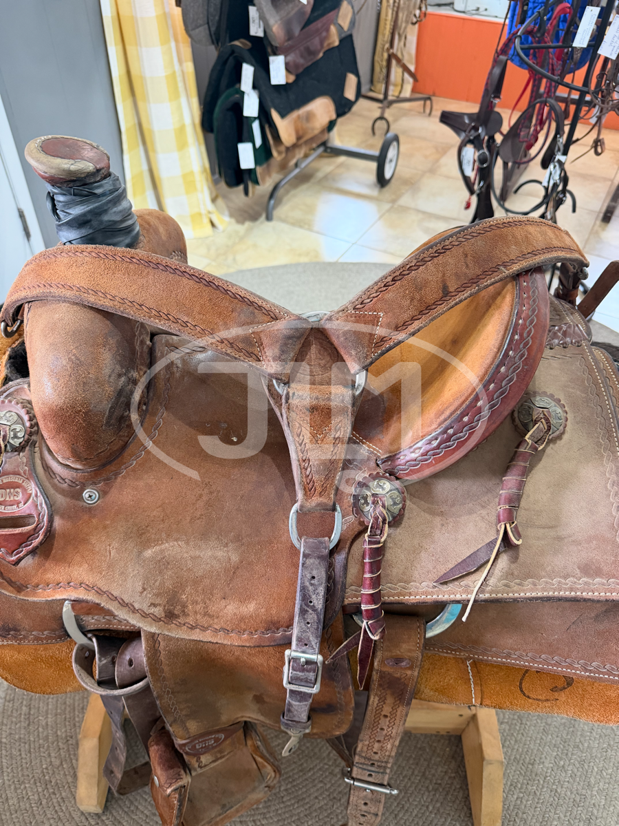 13.25" DHS Brock Hansen Team Roper Saddle
