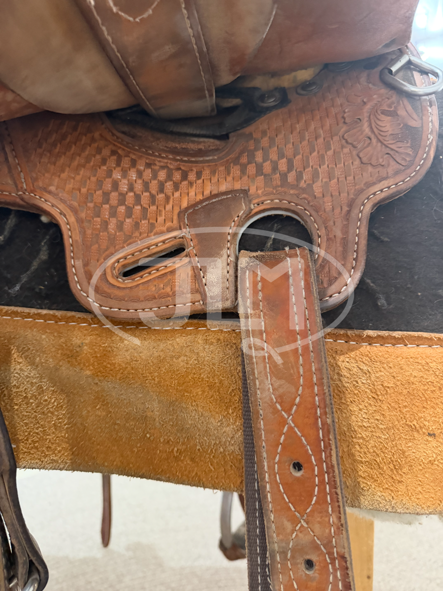 14" Merrill Barrel Saddle by Diamond M Saddlery