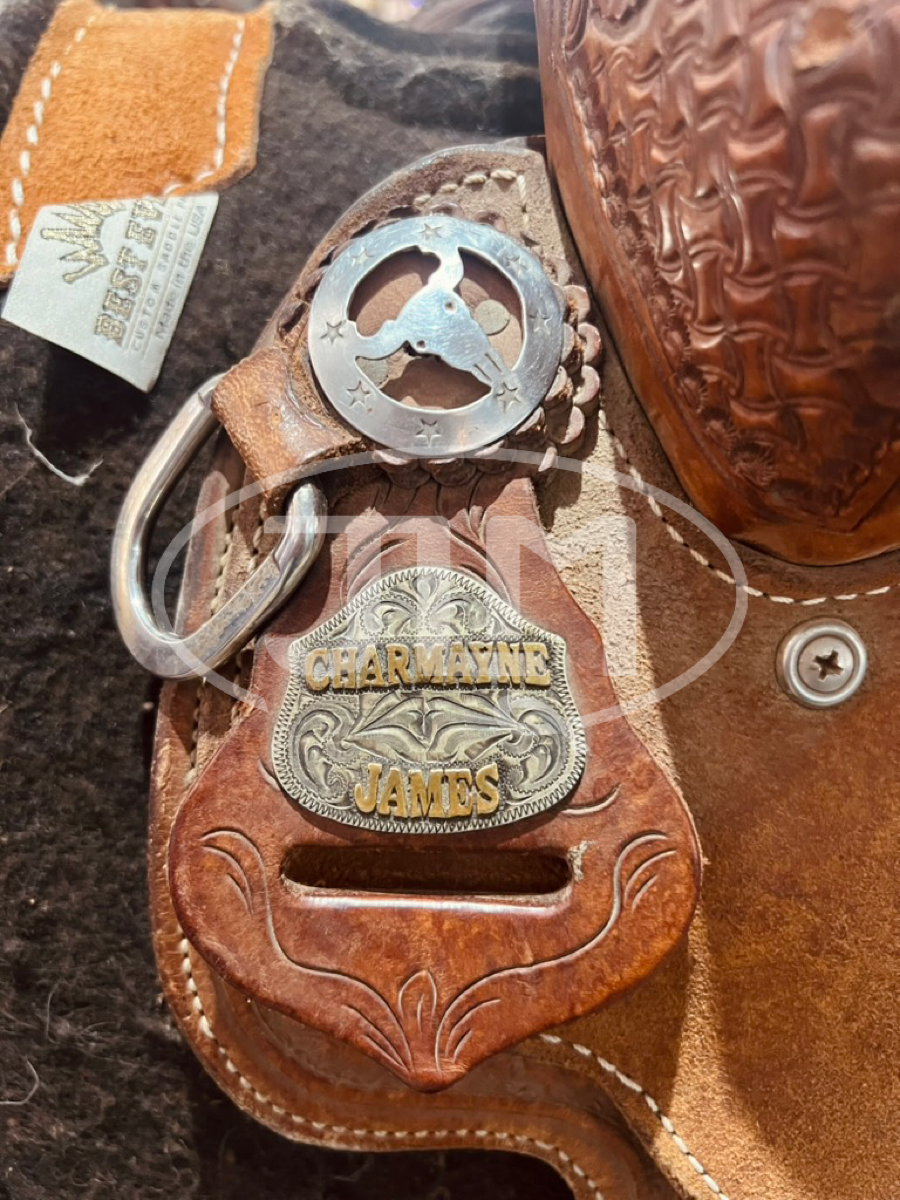 14" Cactus Saddlery Charmayne James Barrel Saddle