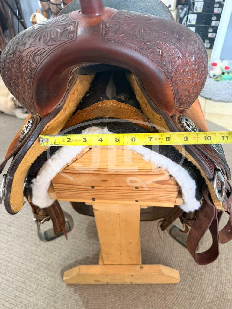 14" Martin Saddlery Crown C Barrel Saddle