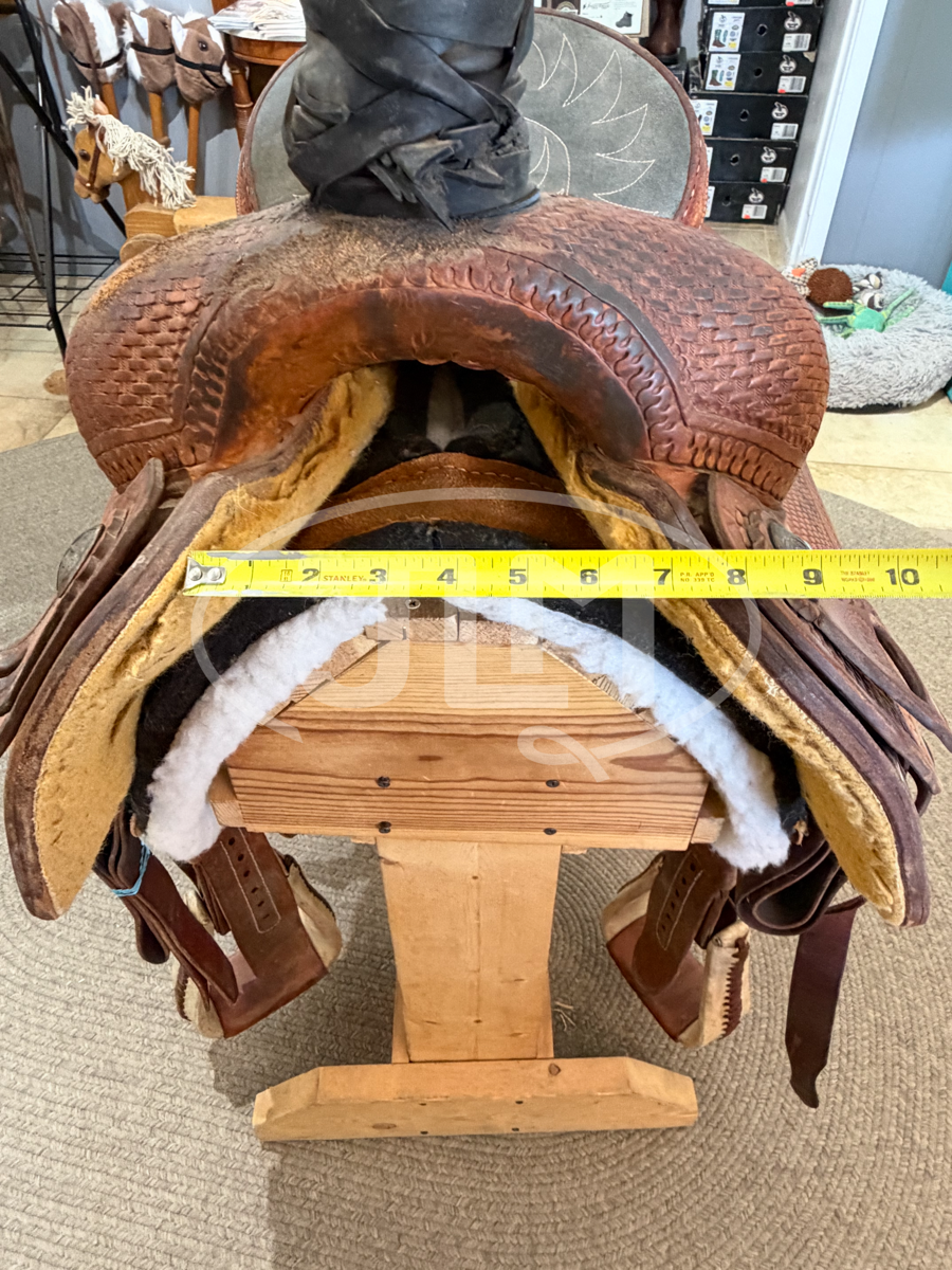 14.5" Corriente Team Roping Saddle    S1121