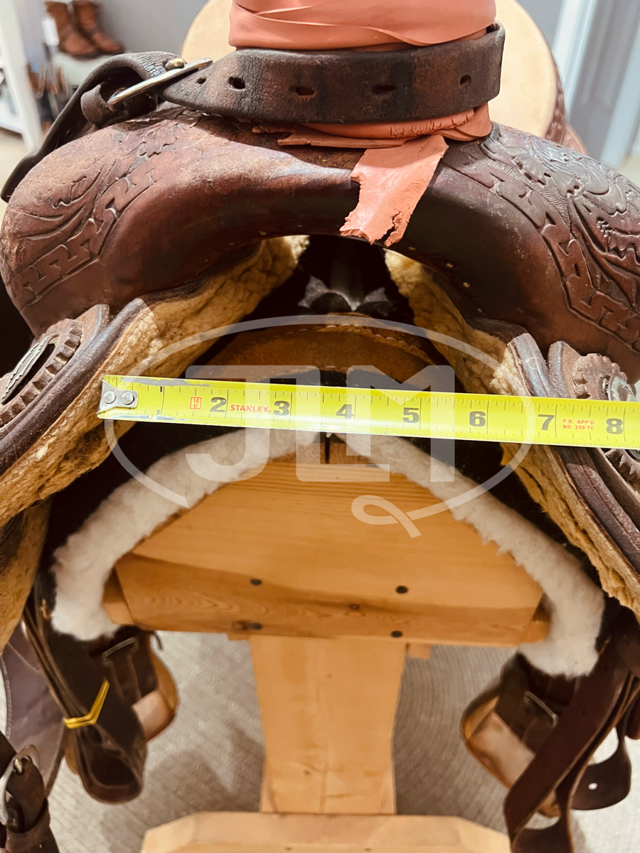 14.5" DHS Team Roping Saddle