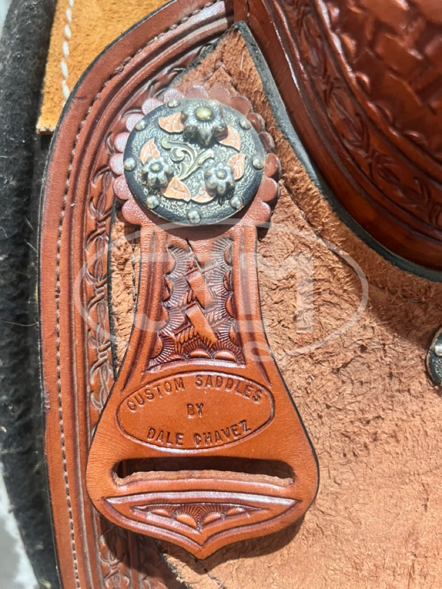 16" Dale Chavez Working Cowhorse Saddle