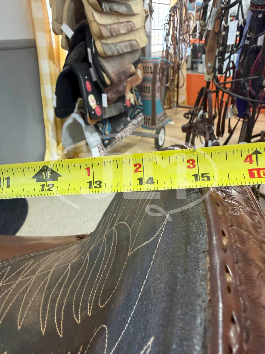 14.5" Tod Slone Diamond S Barrel Saddle