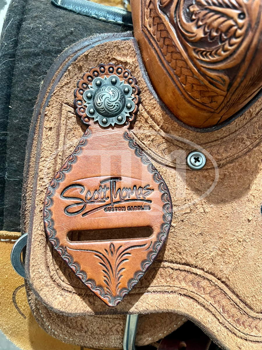 15" Scott Thomas Team Roping Saddle