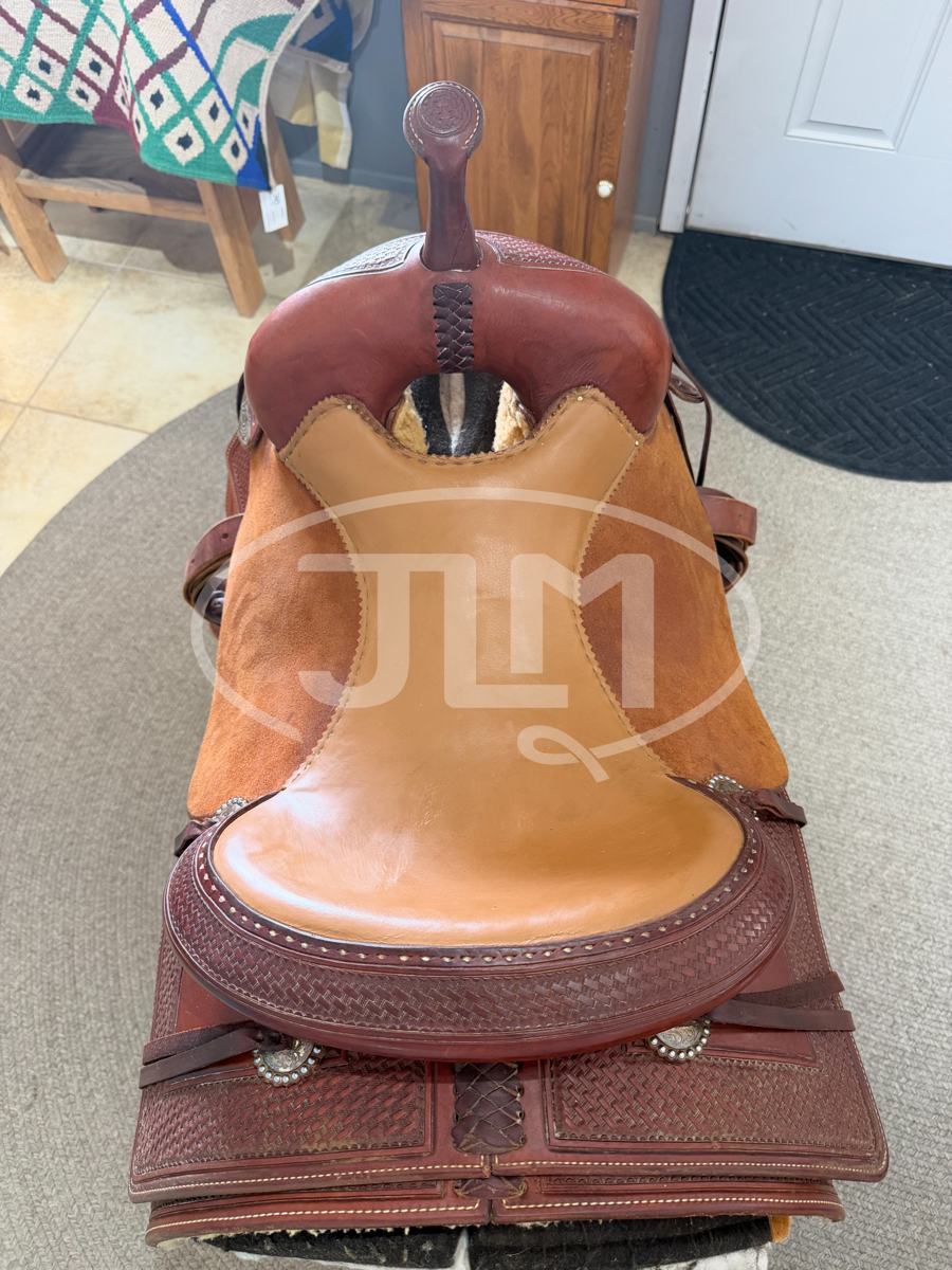 16" Bob's Custom Ted Robinson Cowhorse Saddle