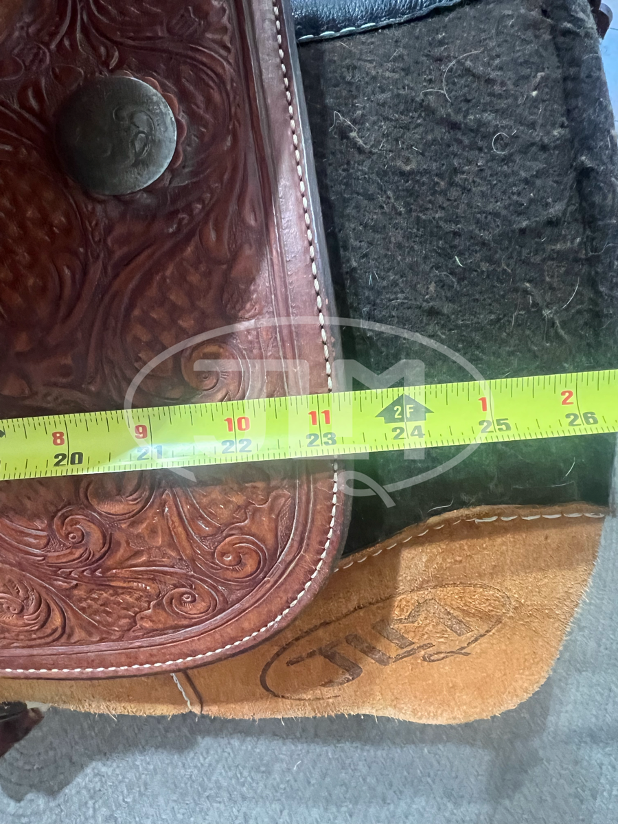 14.5" Circle Y Barrel Saddle