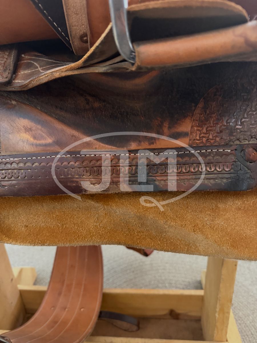 14" Coats Saddlery Team Roper Saddle    S1125