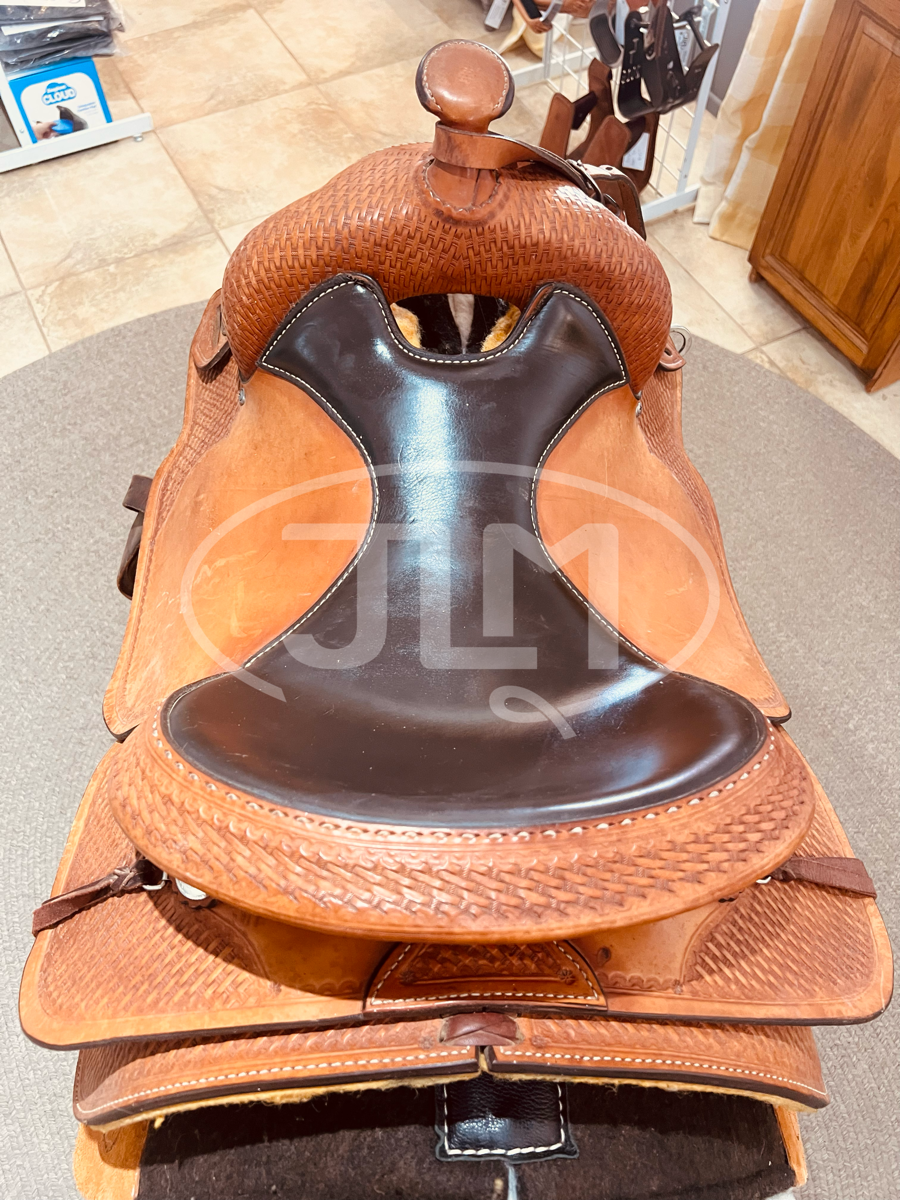 15" Crates Reining Saddle with Equi-Fit Tree 2221-3 W