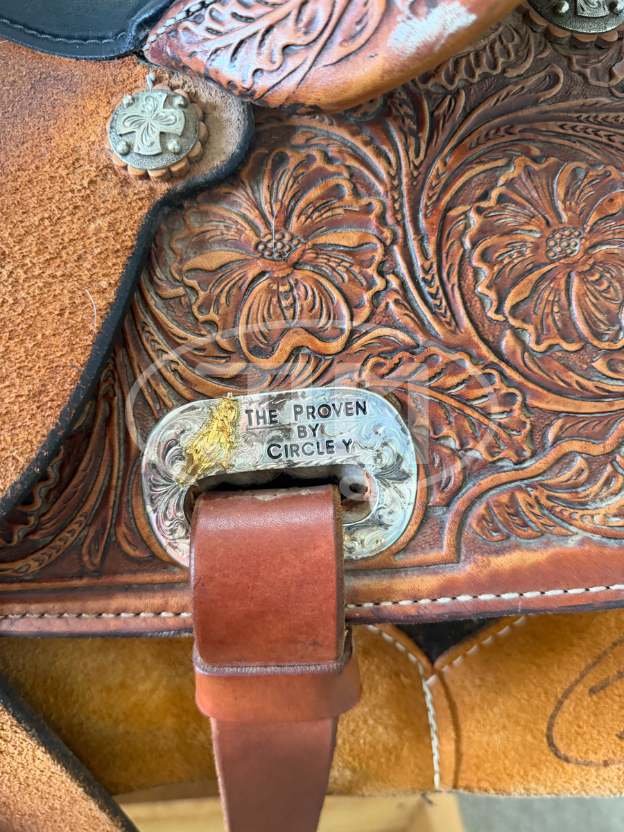 14" Circle Y Saddlery High Horse Proven Barrel Saddle