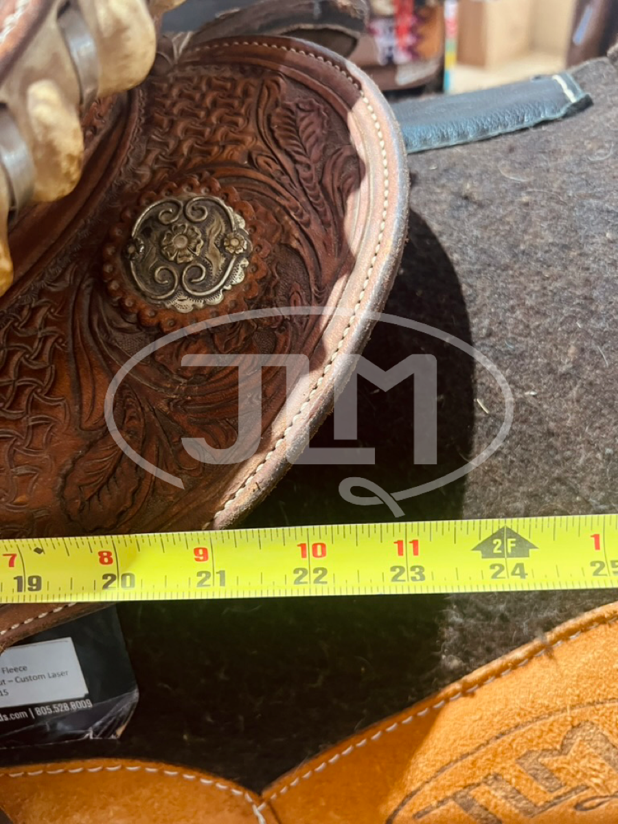 14" Cactus Saddlery Charmayne James Barrel Saddle