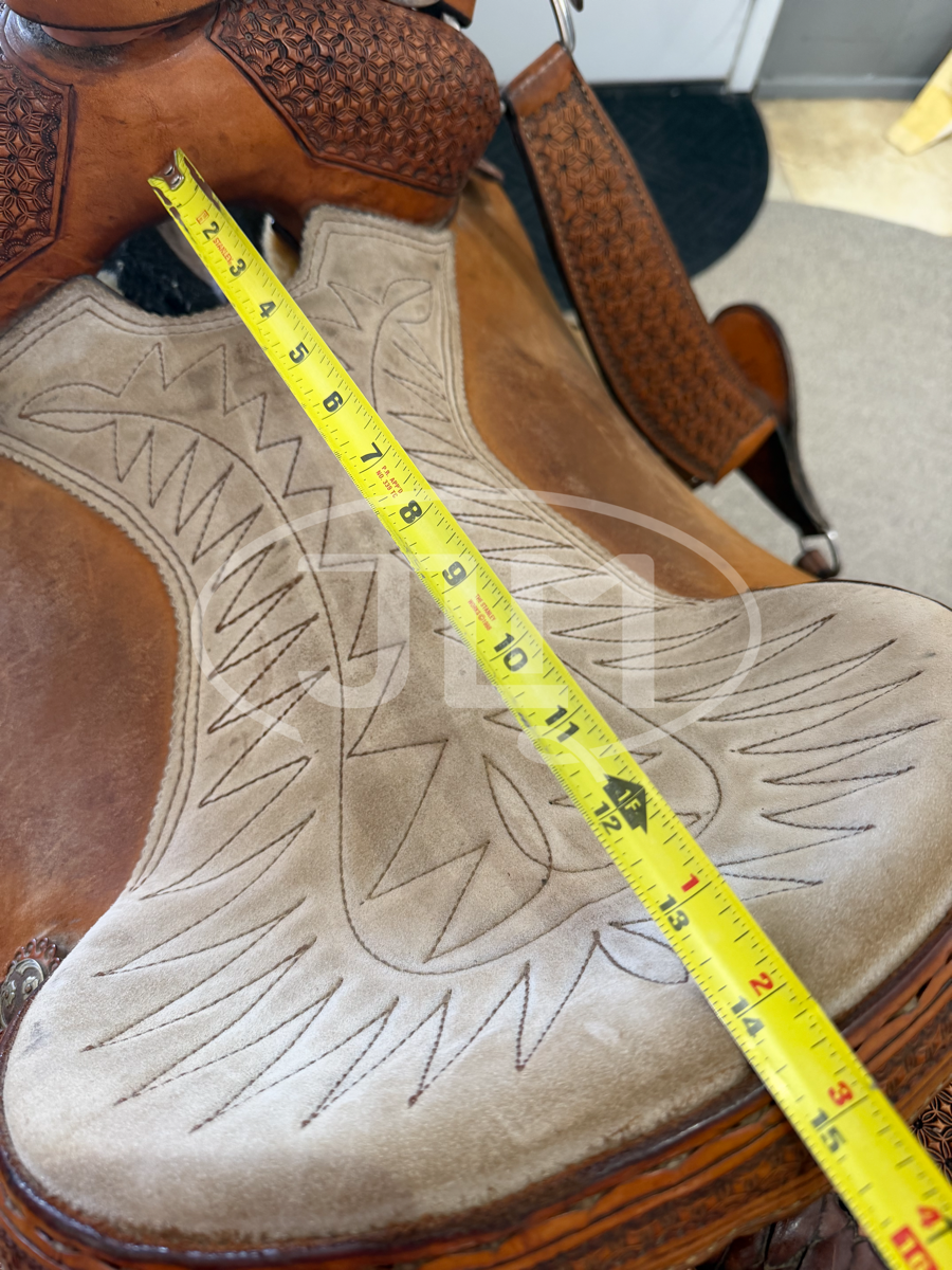 13.5" Scott Thomas Team Roping Saddle