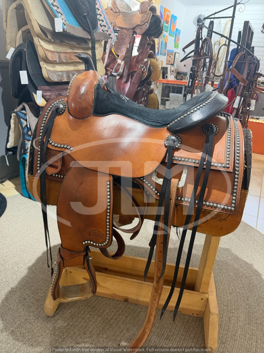15" Elite Custom Saddles Lady Reiner Saddle     S1162