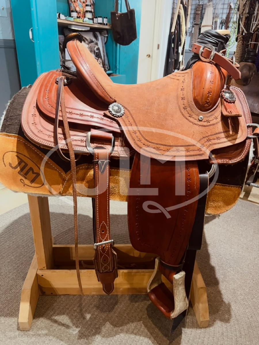 15" Bowman Roper Team Roping Saddle