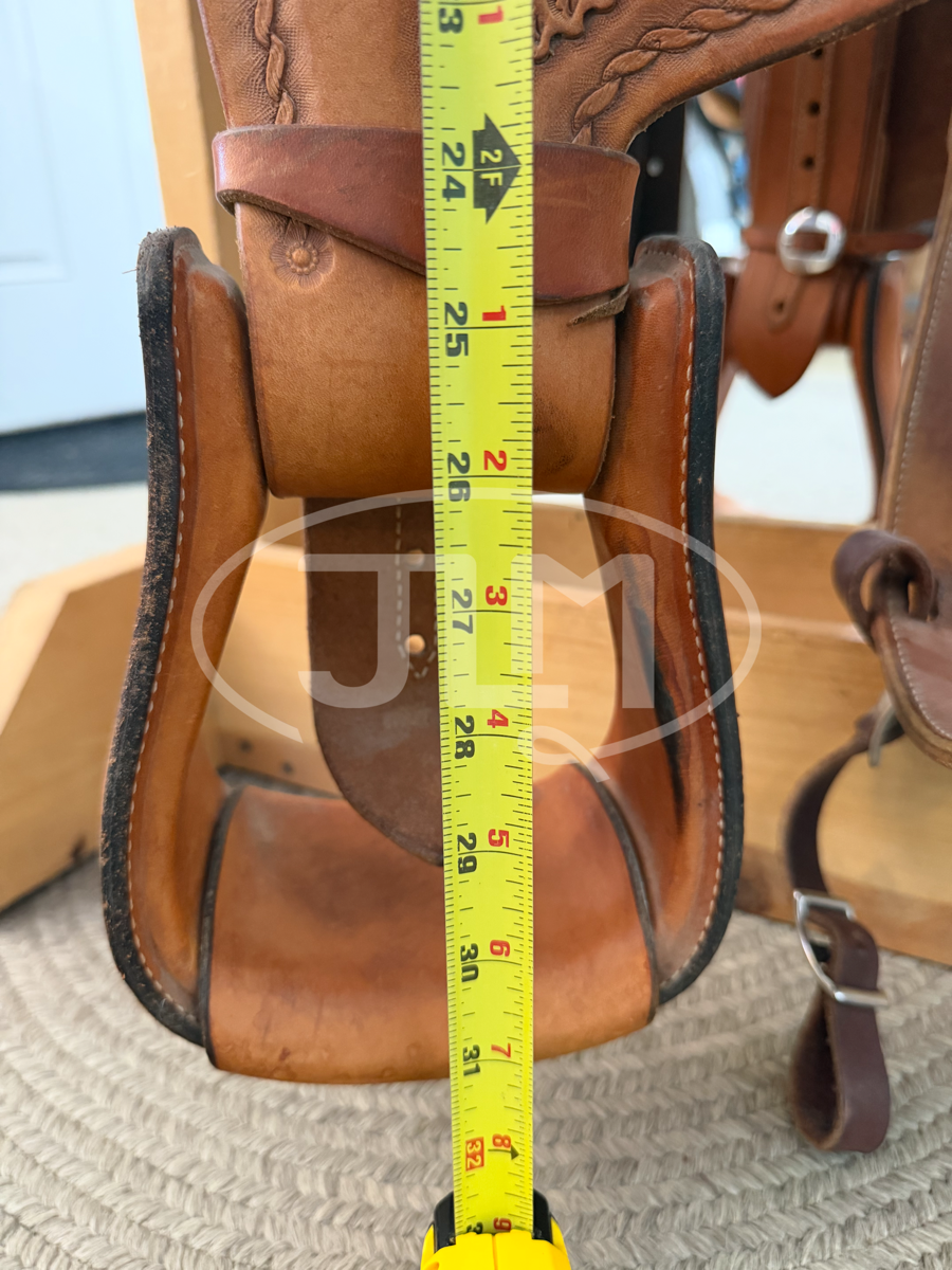 15" Nation Saddlery BJ Nation Ranch Roping Saddle    S1115