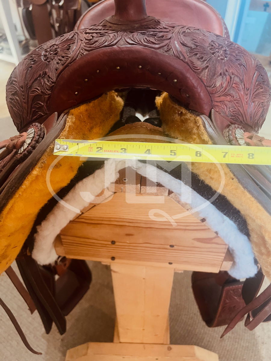 14.5" Stray Dog All Around Breakaway Rope Saddle