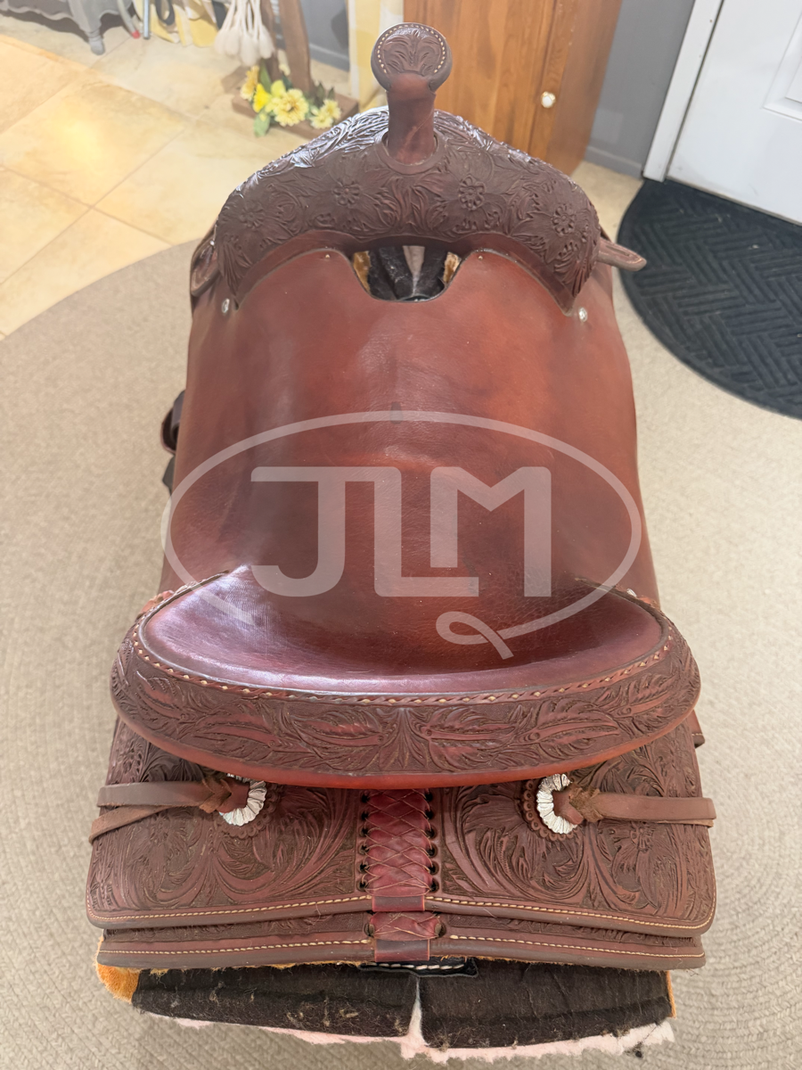 15" Stray Dog All Around Breakaway Rope Saddle