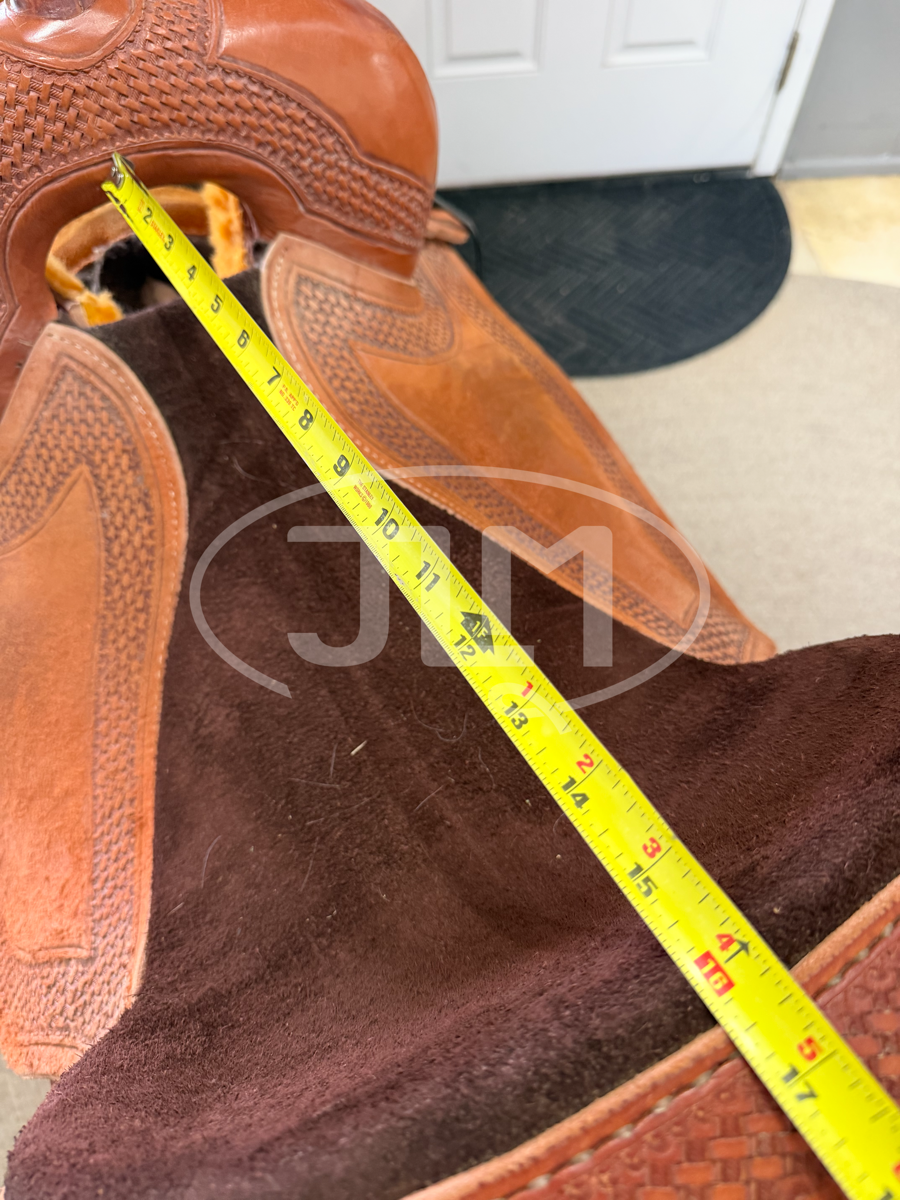 16" Len Brown The Mork Cutter Saddle