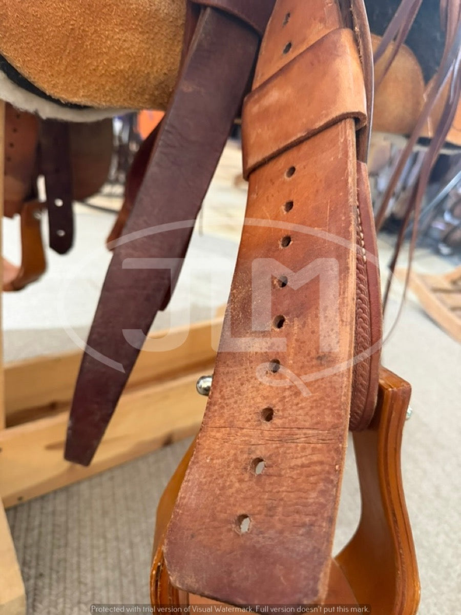 15" Allison Saddlery Ranch Saddle     S1130