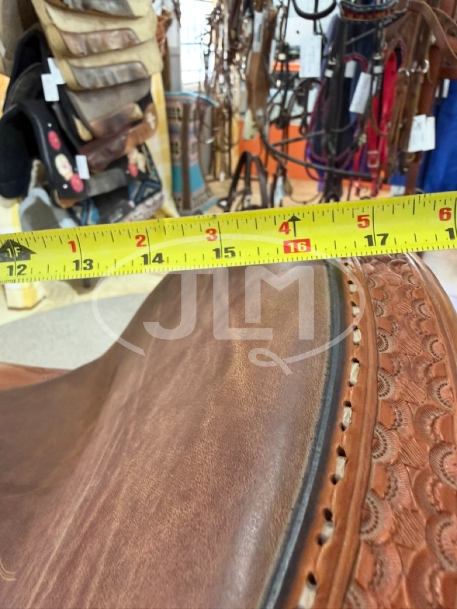 16" Circle Y Walnut Grove Flex2 Trail Saddle