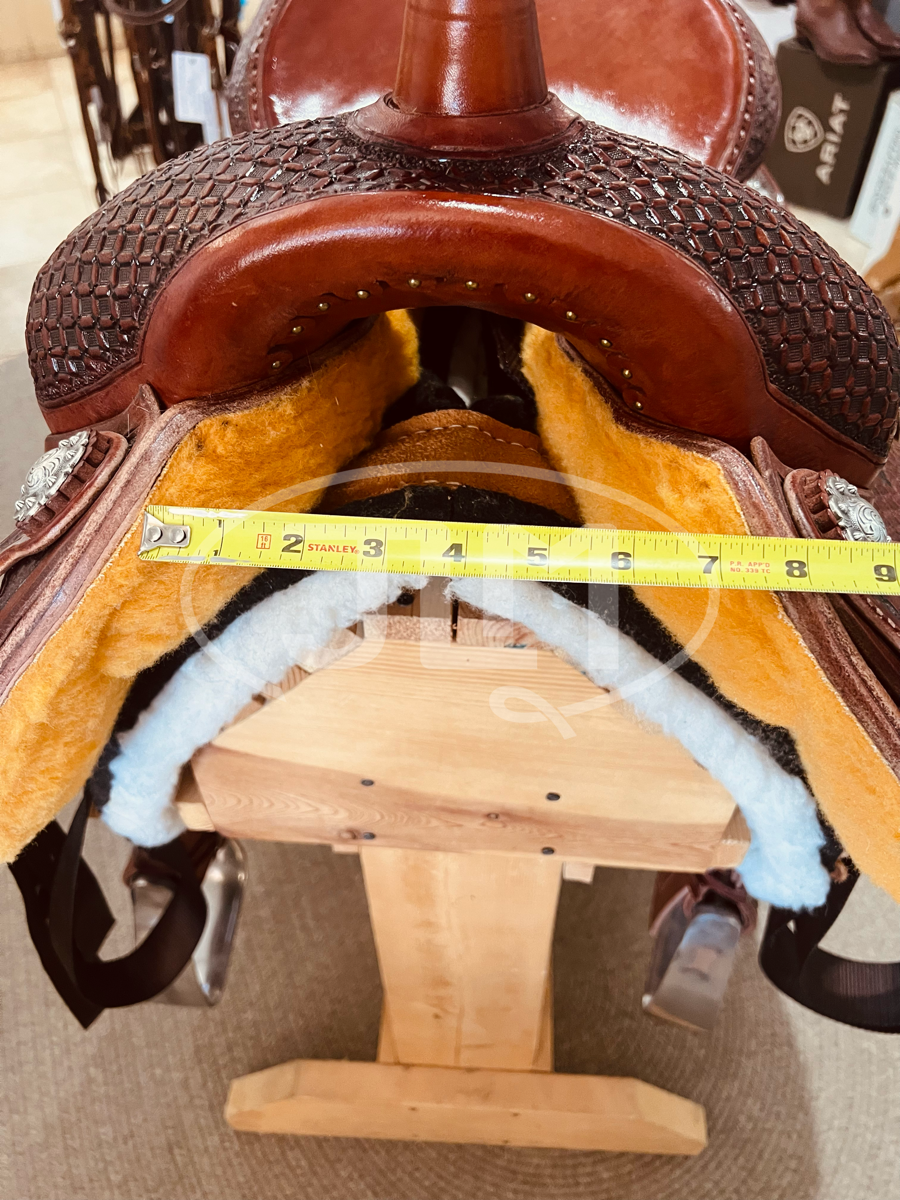 15" Running P Team Roping Saddle