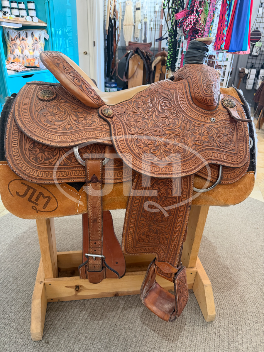 15" Cactus Saddlery Speed Williams Team Roping Saddle