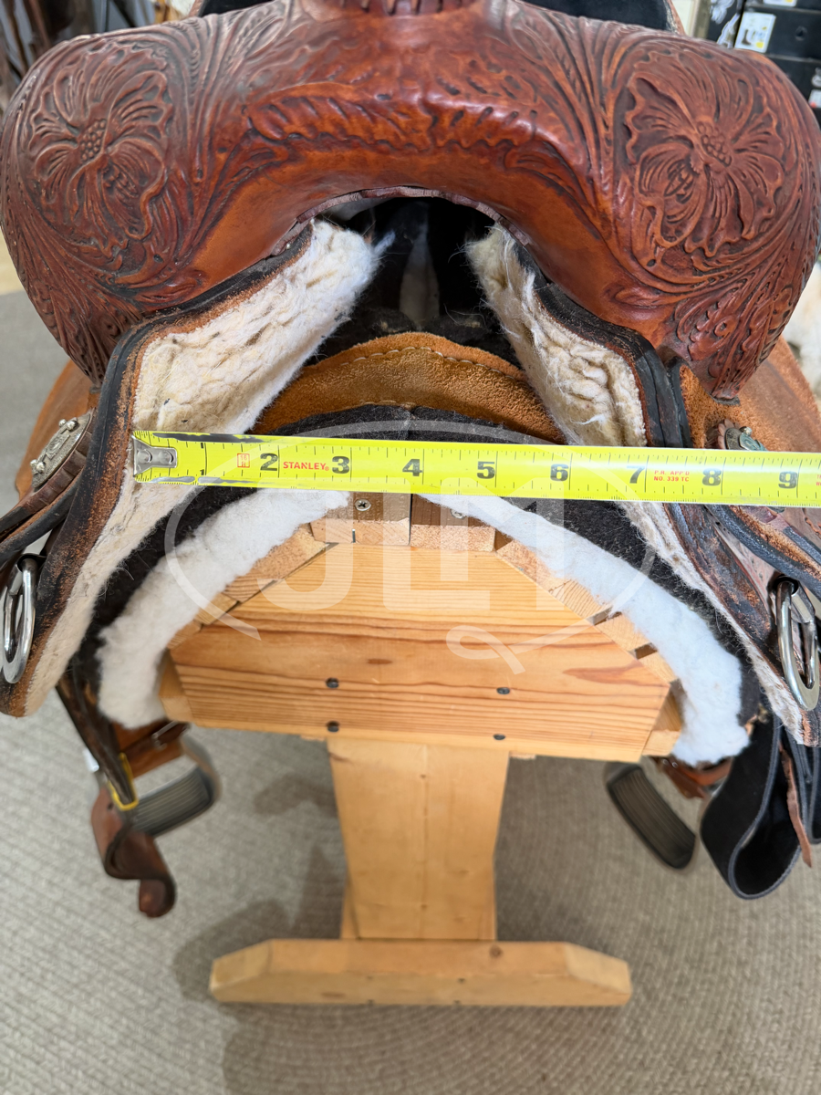 14" Circle Y Saddlery High Horse Proven Barrel Saddle