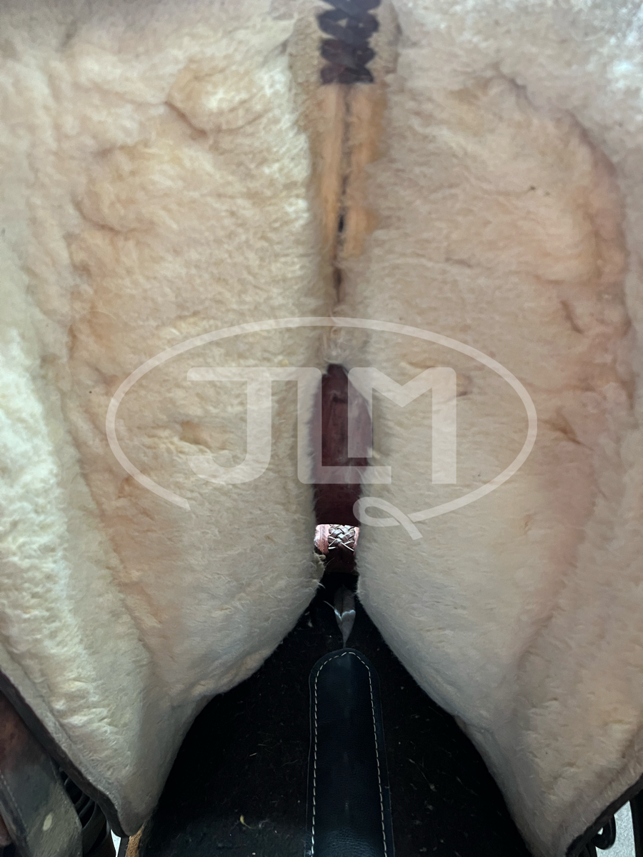 15" Crates Saddlery Mike Beers Team Roping Saddle