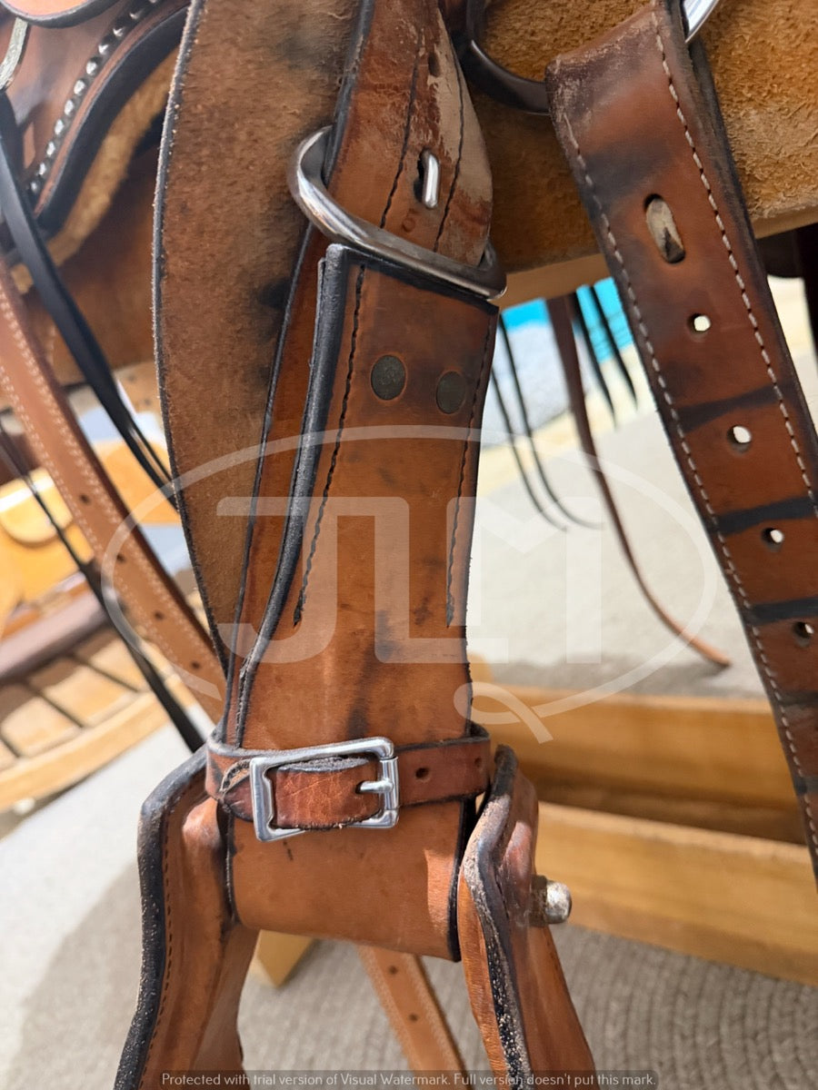 15" Elite Custom Saddles Lady Reiner Saddle     S1162