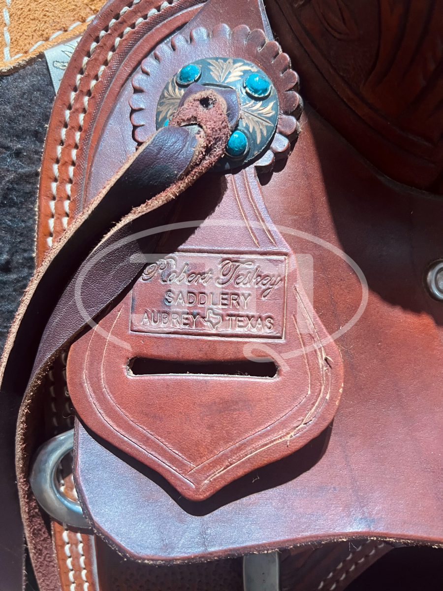 15" Robert Teskey Ranch Cutter Saddle