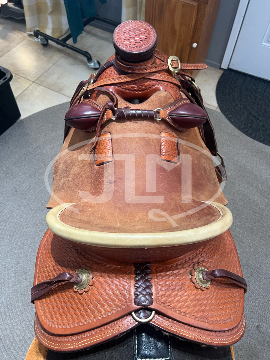 14.5" R. W. Covey Custom Wade Ranch Saddle