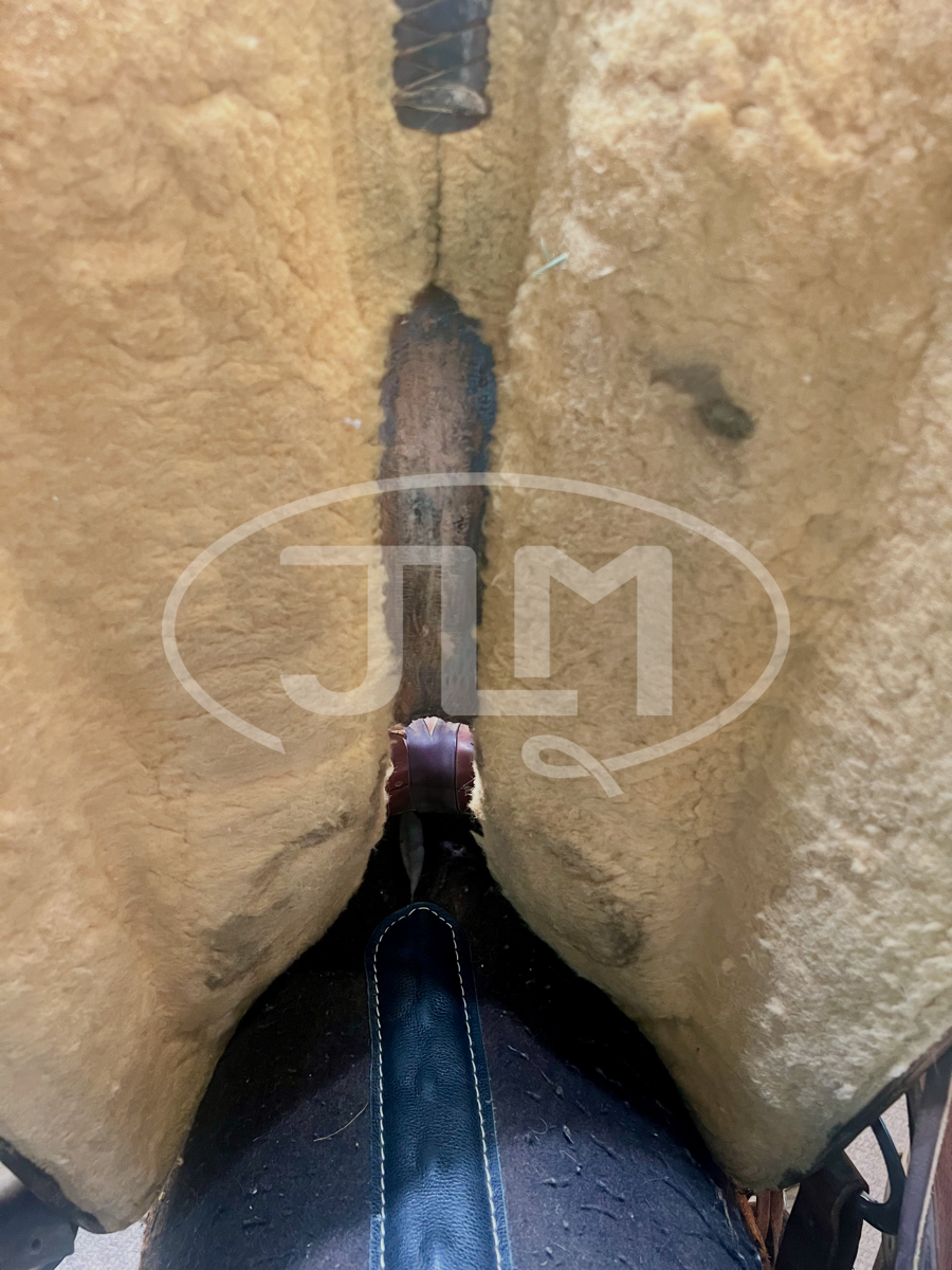 15.5" Bob's Custom Team Roping Saddle