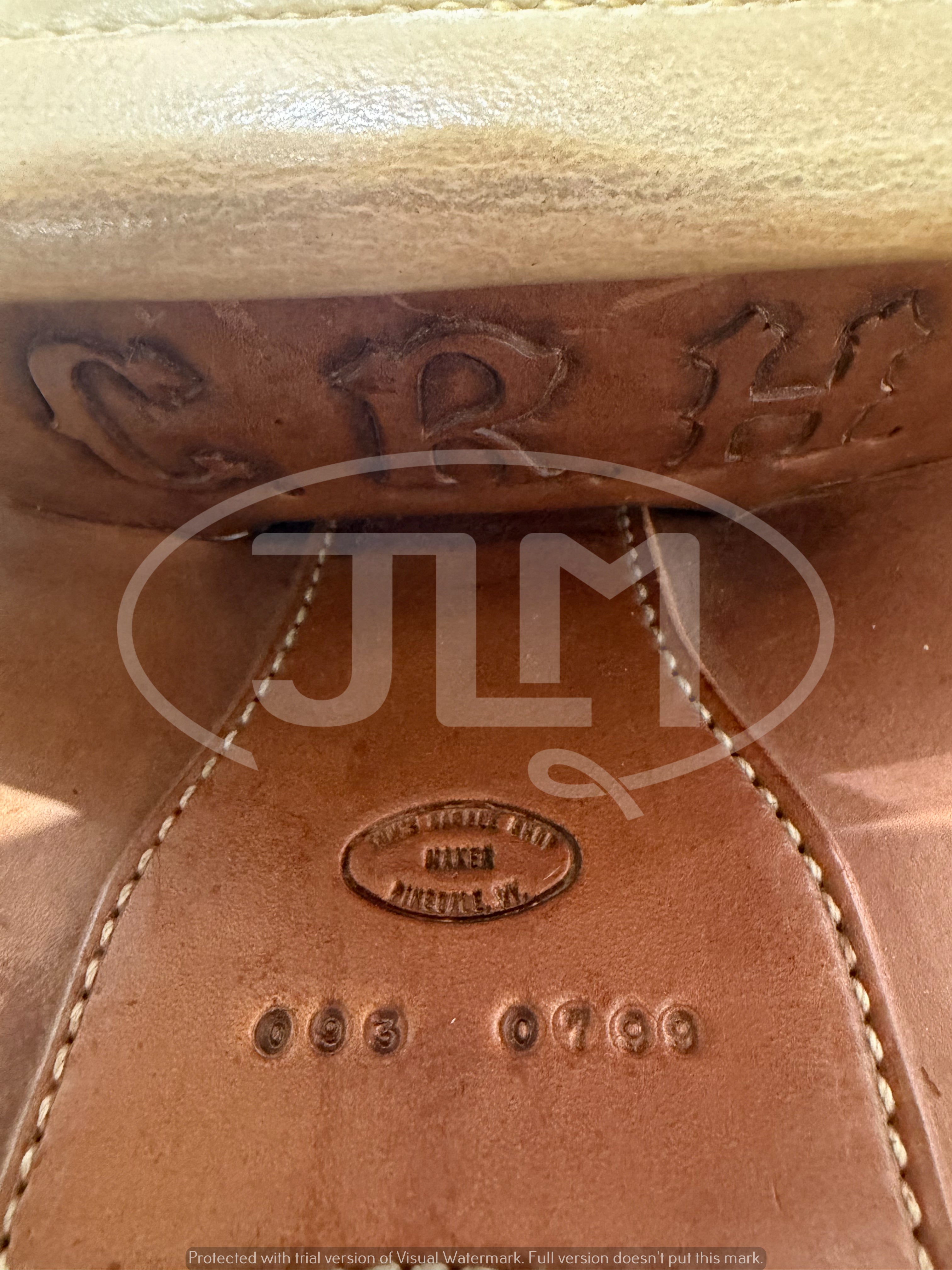 14.5" Ranch Roper Saddle by Tom's Saddle Shop Pinedale WY     S1156