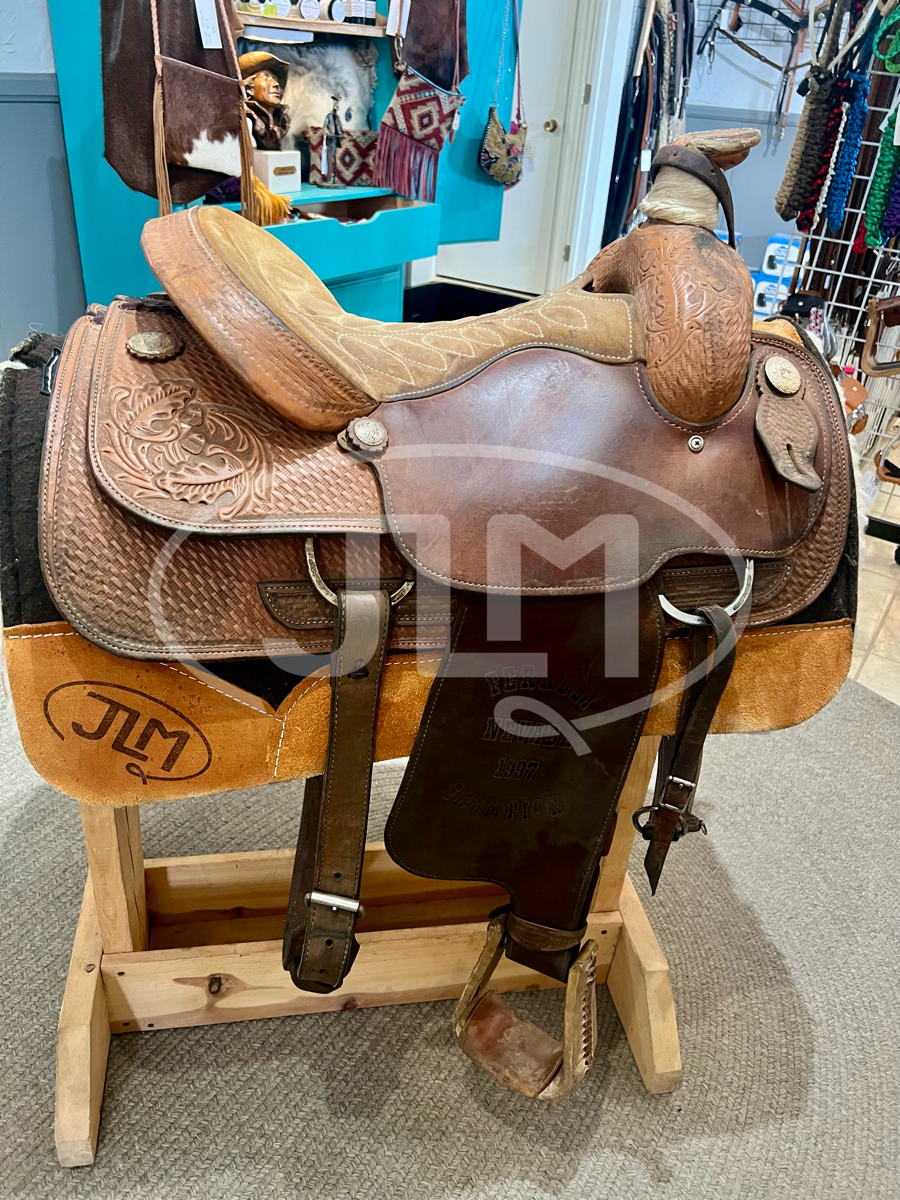 15" Team Roping Saddle