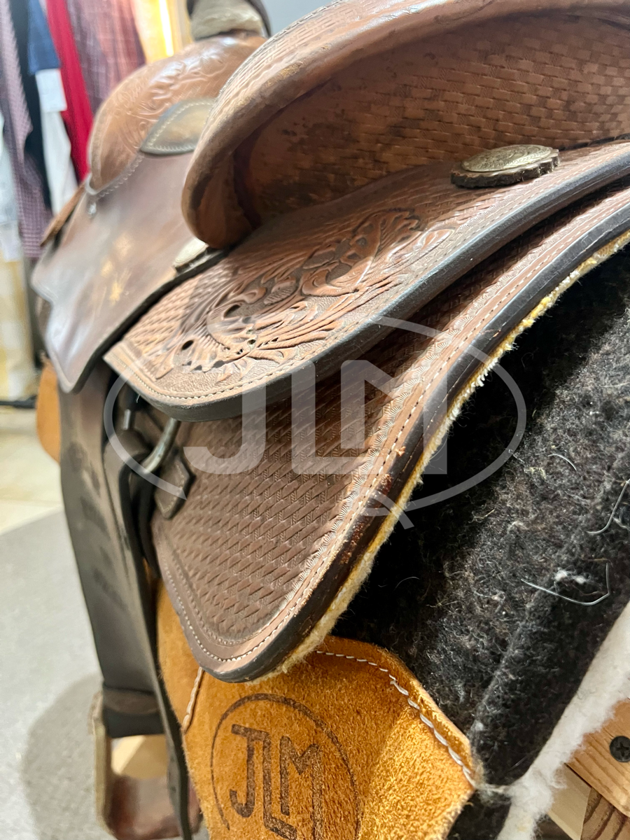 15" Team Roping Saddle
