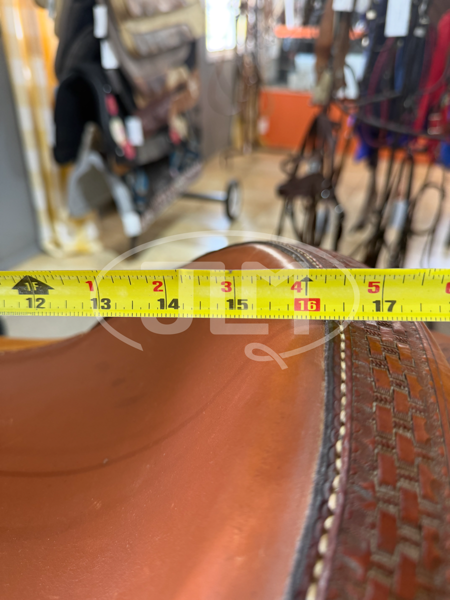 16" JJ Maxwell Cutting Saddle