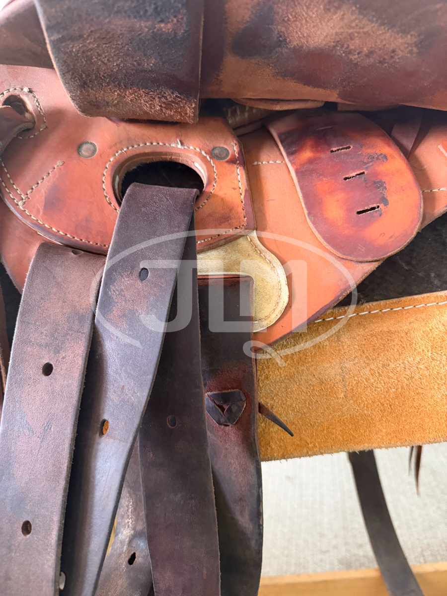 14.5" John Fallis Balanced Ride Ranch Saddle 3447