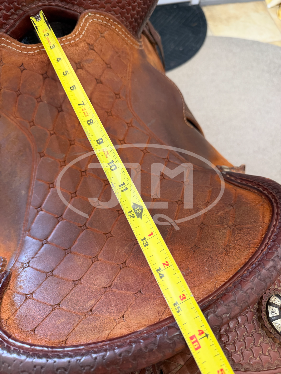 15" Robert Teskey Elite Strip Down Ranch Team Roper Saddle    S1119