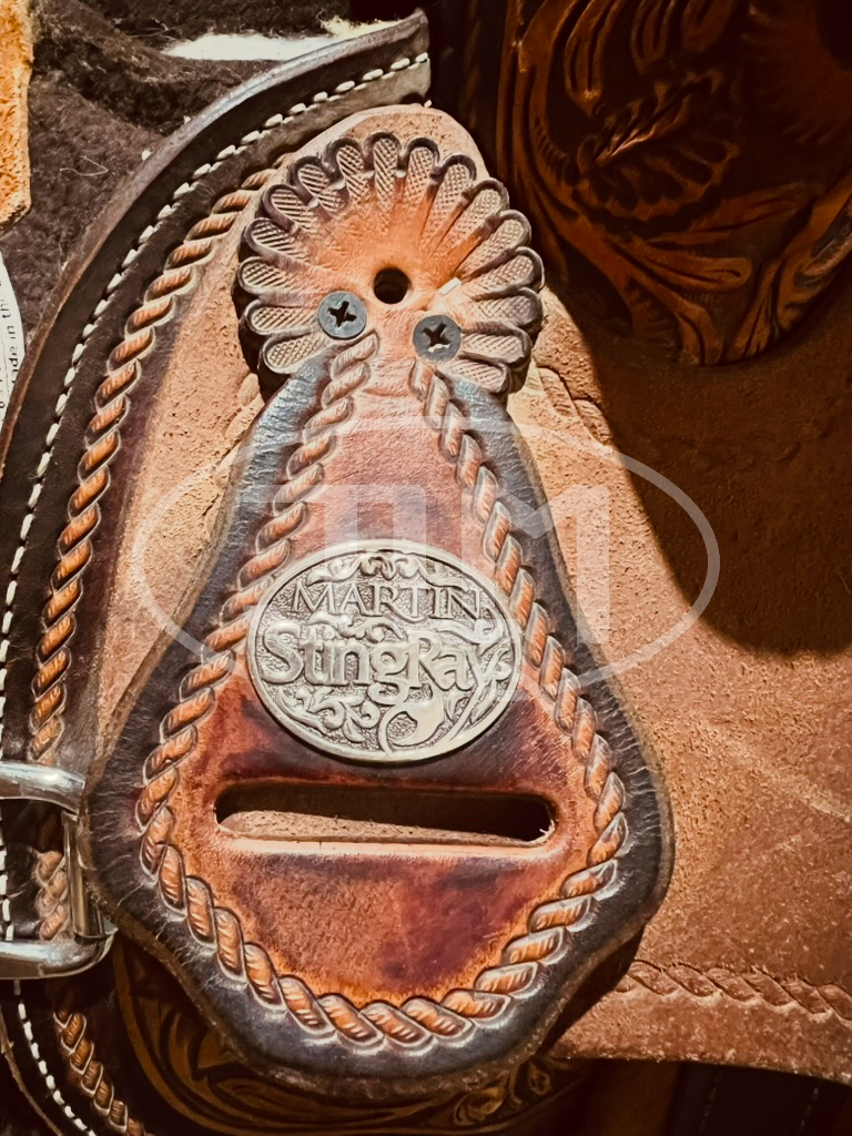 14" Martin Saddlery Stingray Barrel Saddle