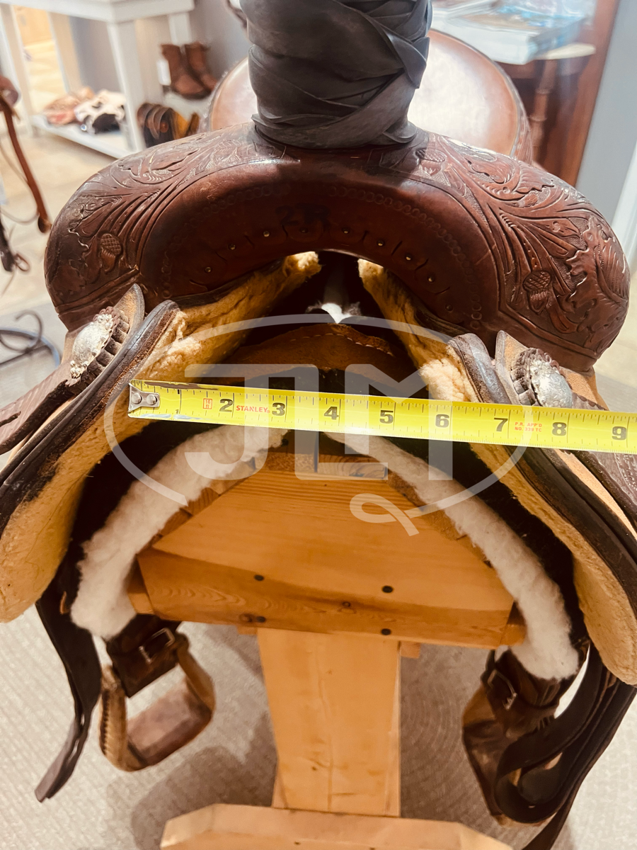 15" Dale Martin Team Roping Saddle